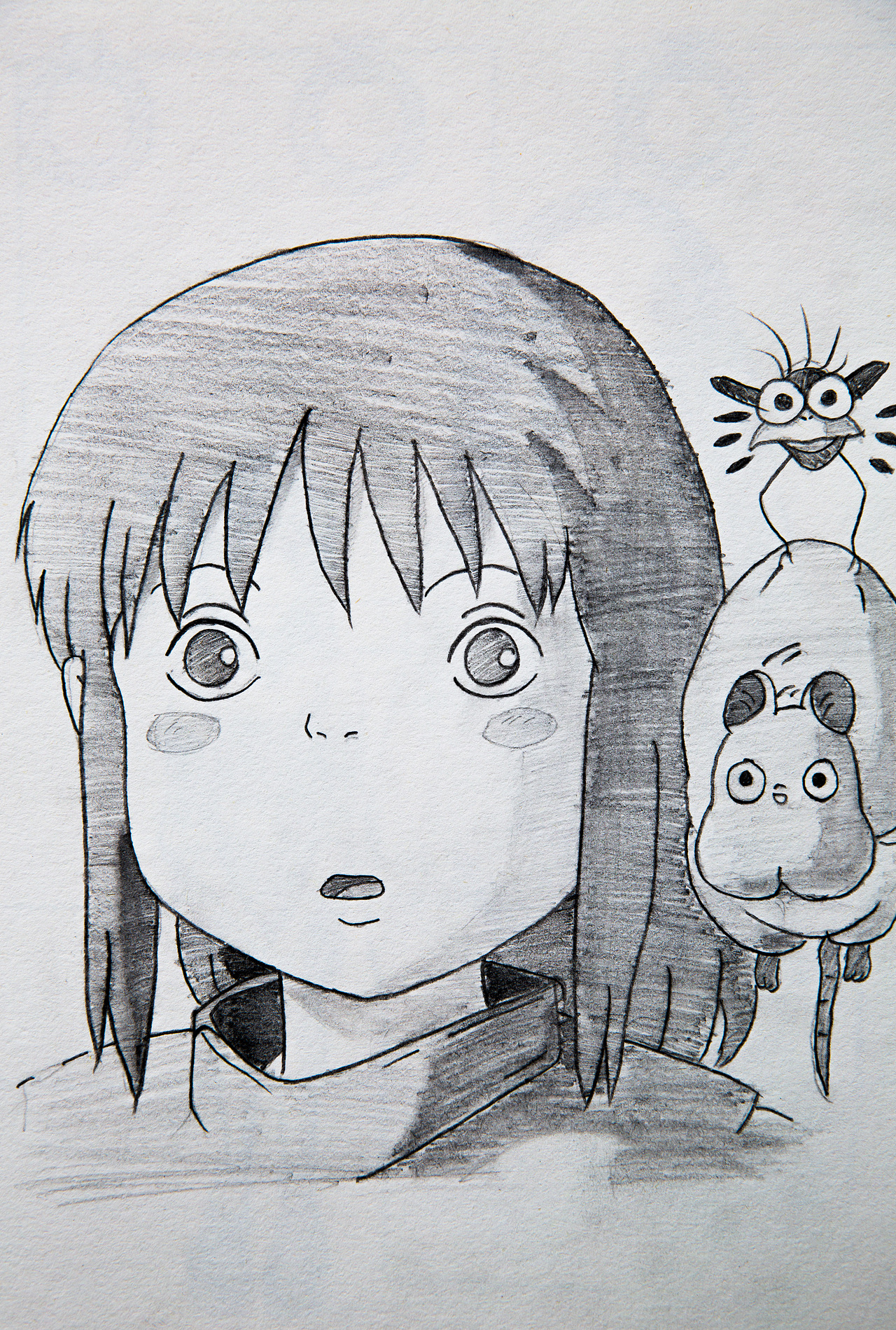 《千与千寻》手绘