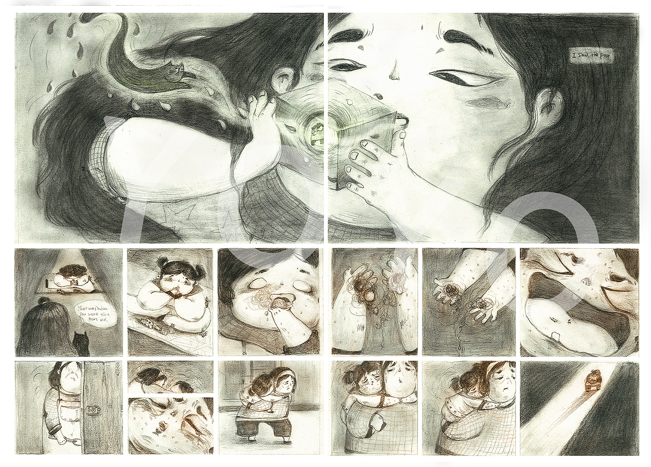 外婆家的花露水（图ZMjMzNzQ1MjEy） - 中/长篇漫画 - 站酷设计师肚肚不可爱吗原创素材 - 站酷ZCOOL