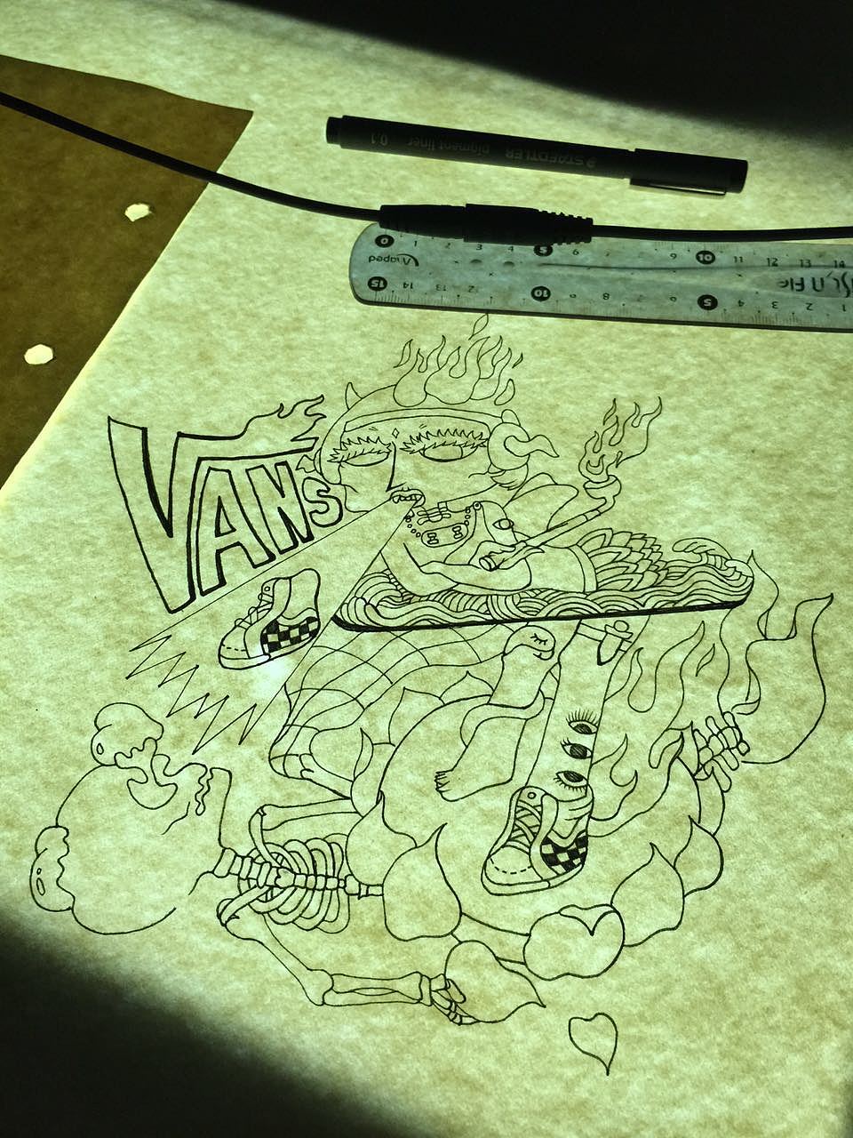 ：#VANS#初投稿《欲之火》