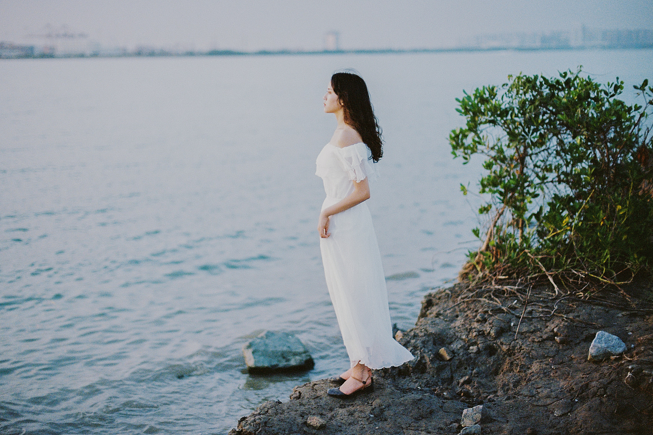 遇见夕阳的路上「深圳写真约拍」