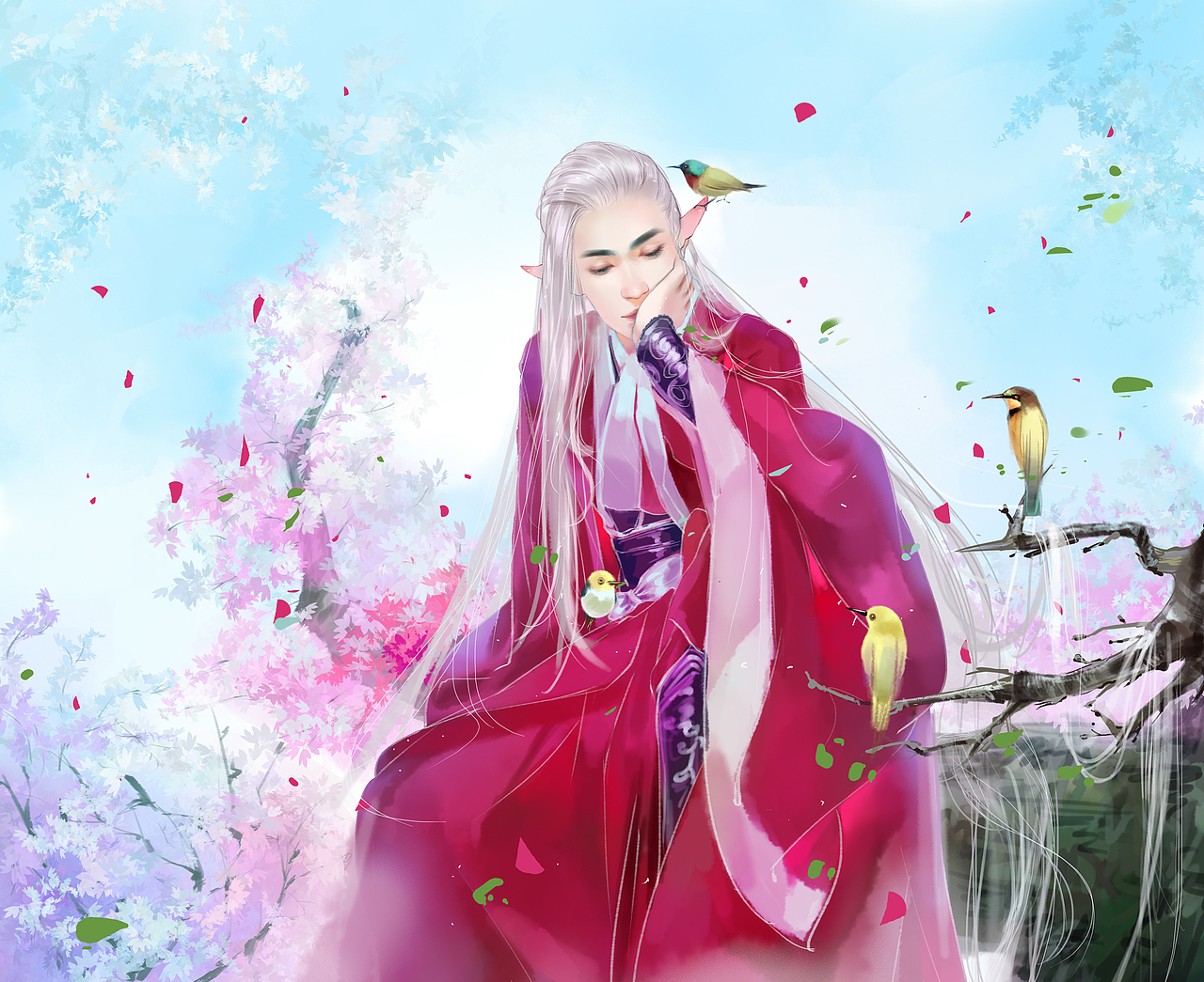 【朱一龙】（图ZMTU4MzgzODUy） - 艺术插画 - 站酷设计师蒜苔好用原创素材 - 站酷ZCOOL