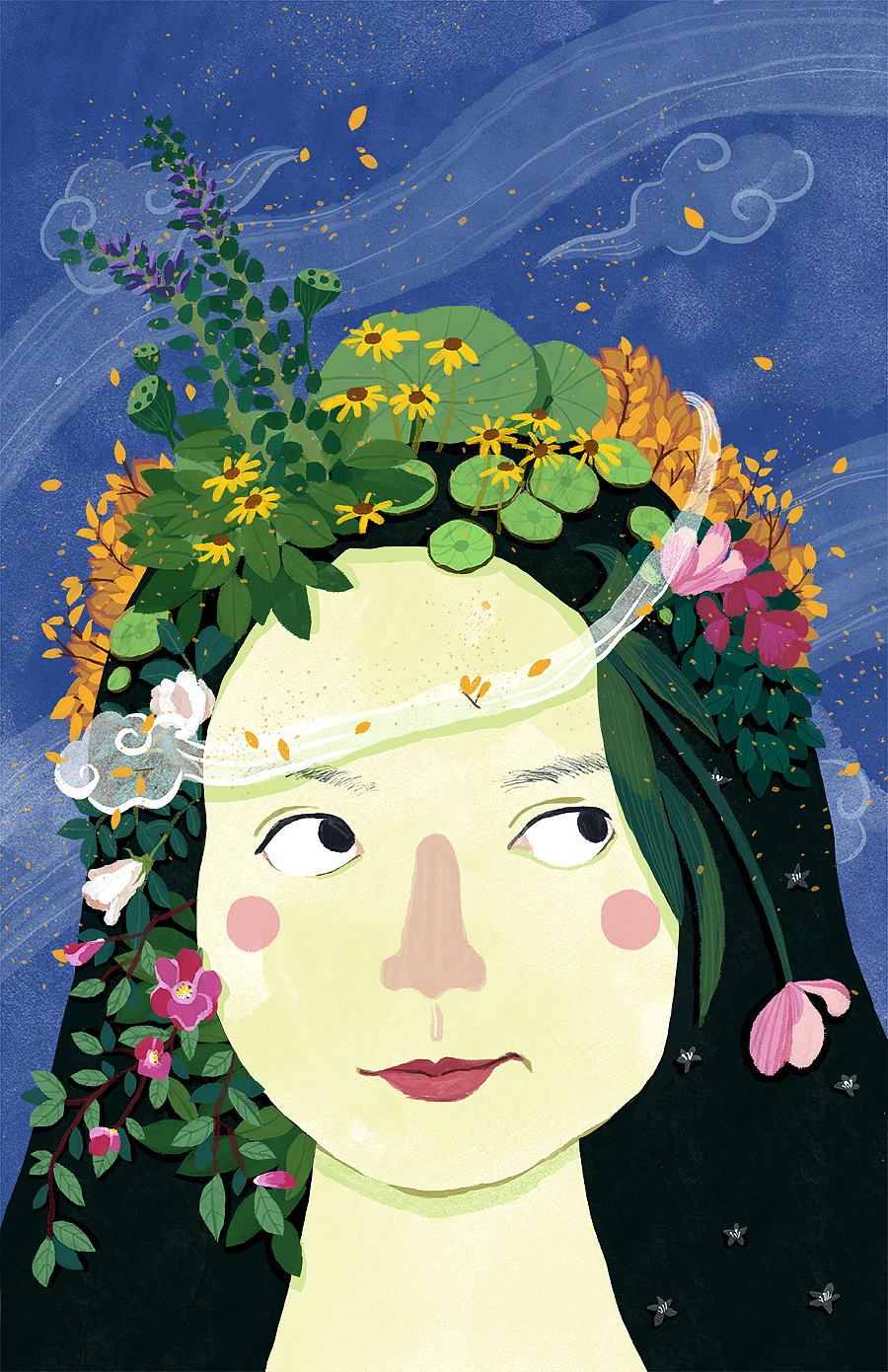 Seasons（图ZMjQ2MDM1Mzc2） - 儿童插画 - 站酷设计师插画师小洁Alicia原创素材 - 站酷ZCOOL