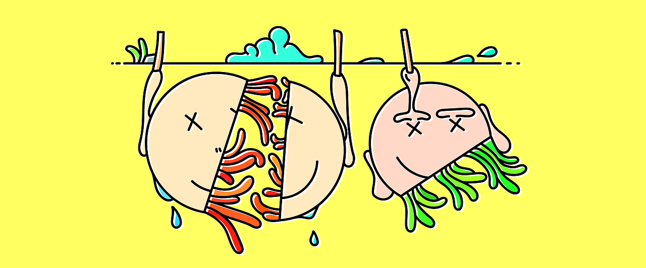 PAIN_疼痛（图ZMTEzNjE1ODQ4） - 新锐潮流插画 - 站酷设计师咋够原创素材 - 站酷ZCOOL