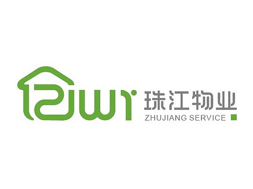【转运猫logo设计】珠江物业logo设计