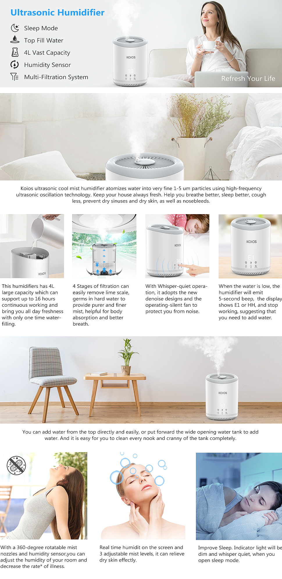 亚马逊 净化器详情页A+（图ZMjA4NTIzOTE2） - 电商 - 站酷设计师Bell0521原创素材 - 站酷ZCOOL