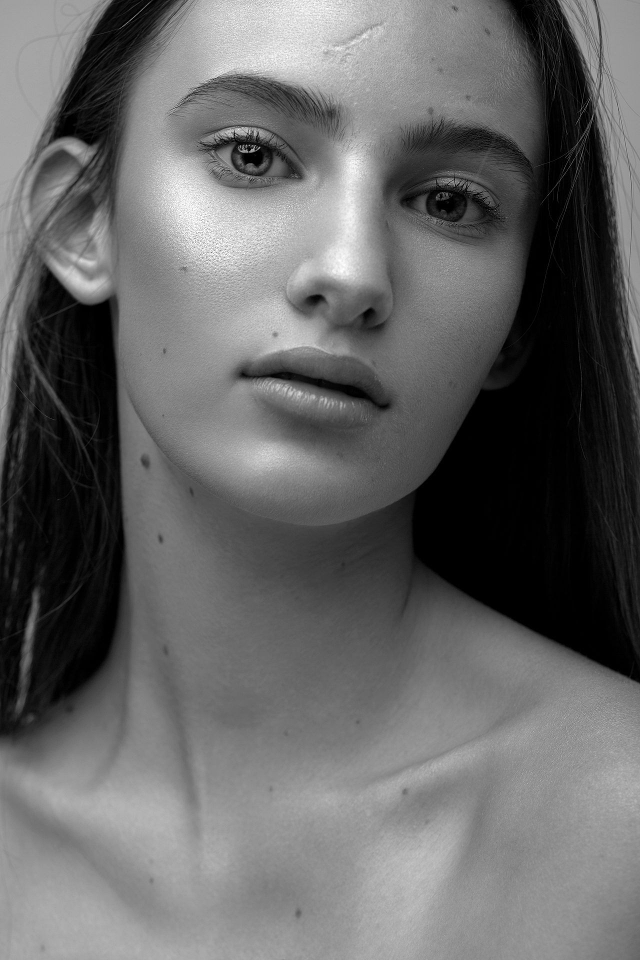 黑白人像随性练习（图ZMTA5OTMyMTk2） - 修图/后期 - 站酷设计师好奇的熊原创素材 - 站酷ZCOOL