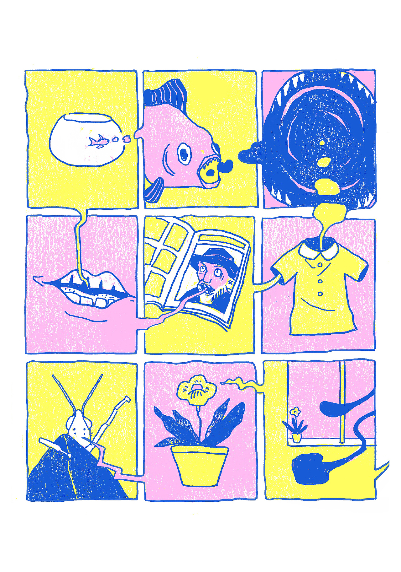 《VOICE》（图ZMjcwNDMyMTA4） - 短篇/格漫 - 站酷设计师BiXinyi原创素材 - 站酷ZCOOL