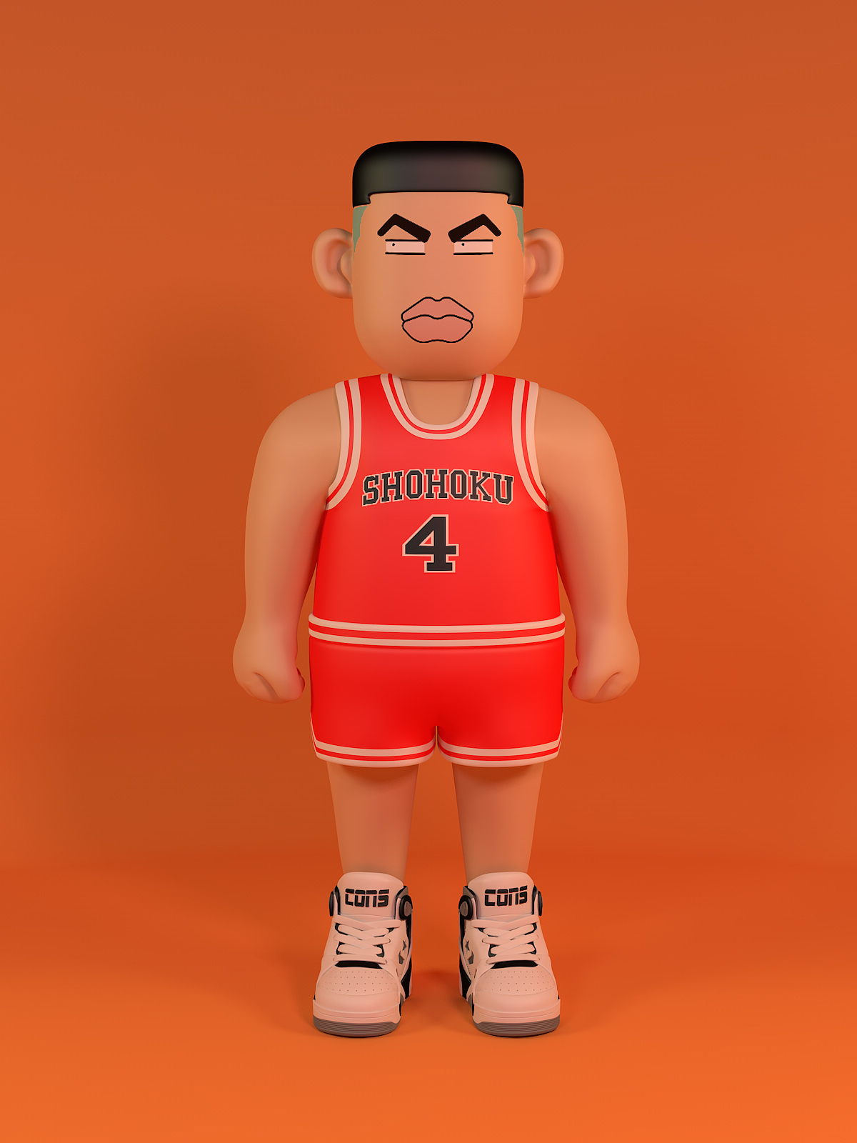 SLAMDUNK X C4D（图ZMTAzMjk5NjA4） - 人物/生物 - 站酷设计师艾伦与大鱼原创素材 - 站酷ZCOOL