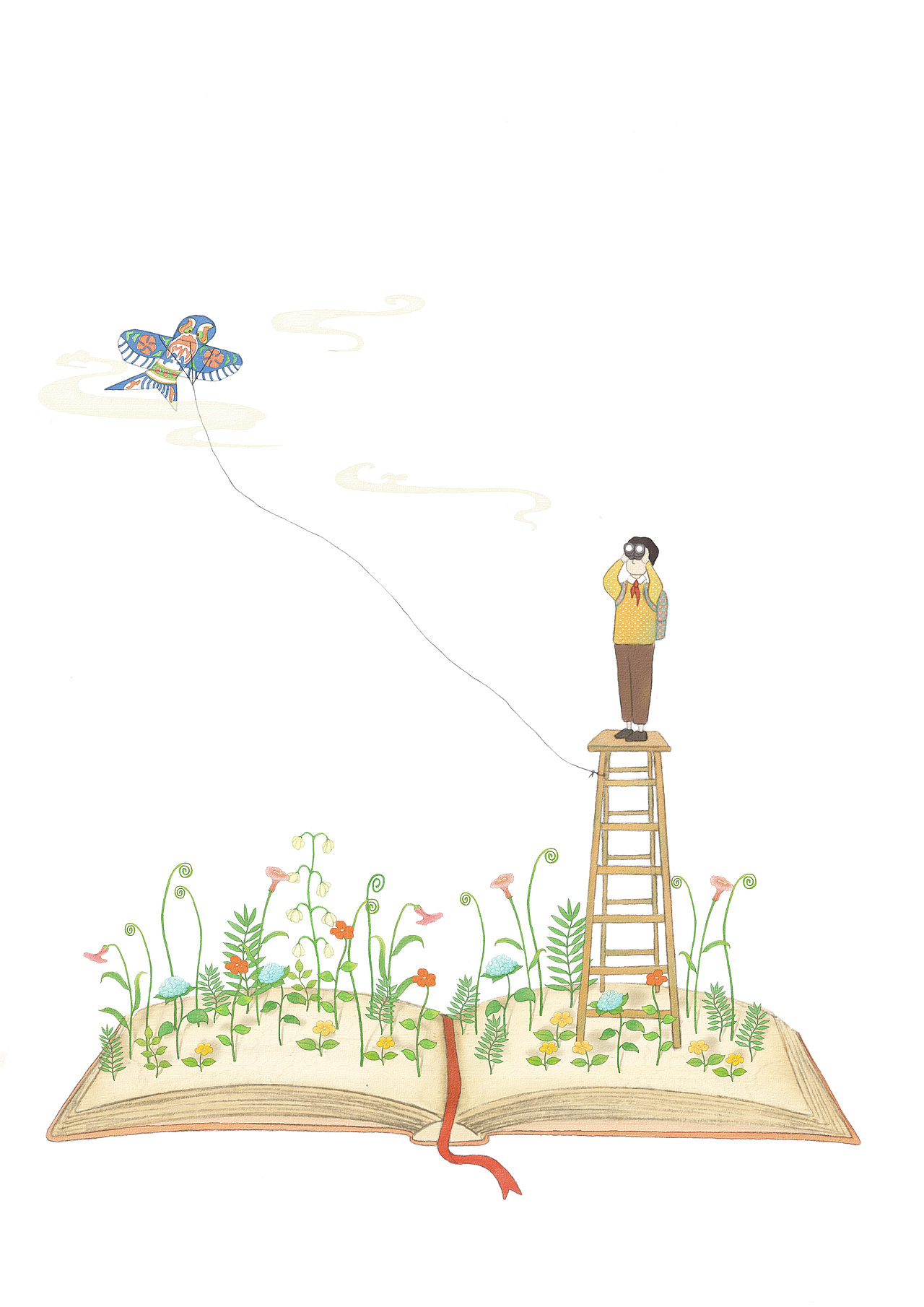 阅读系列插画全集|插画|商业插画|烨未虹_原创作品-站酷zcool