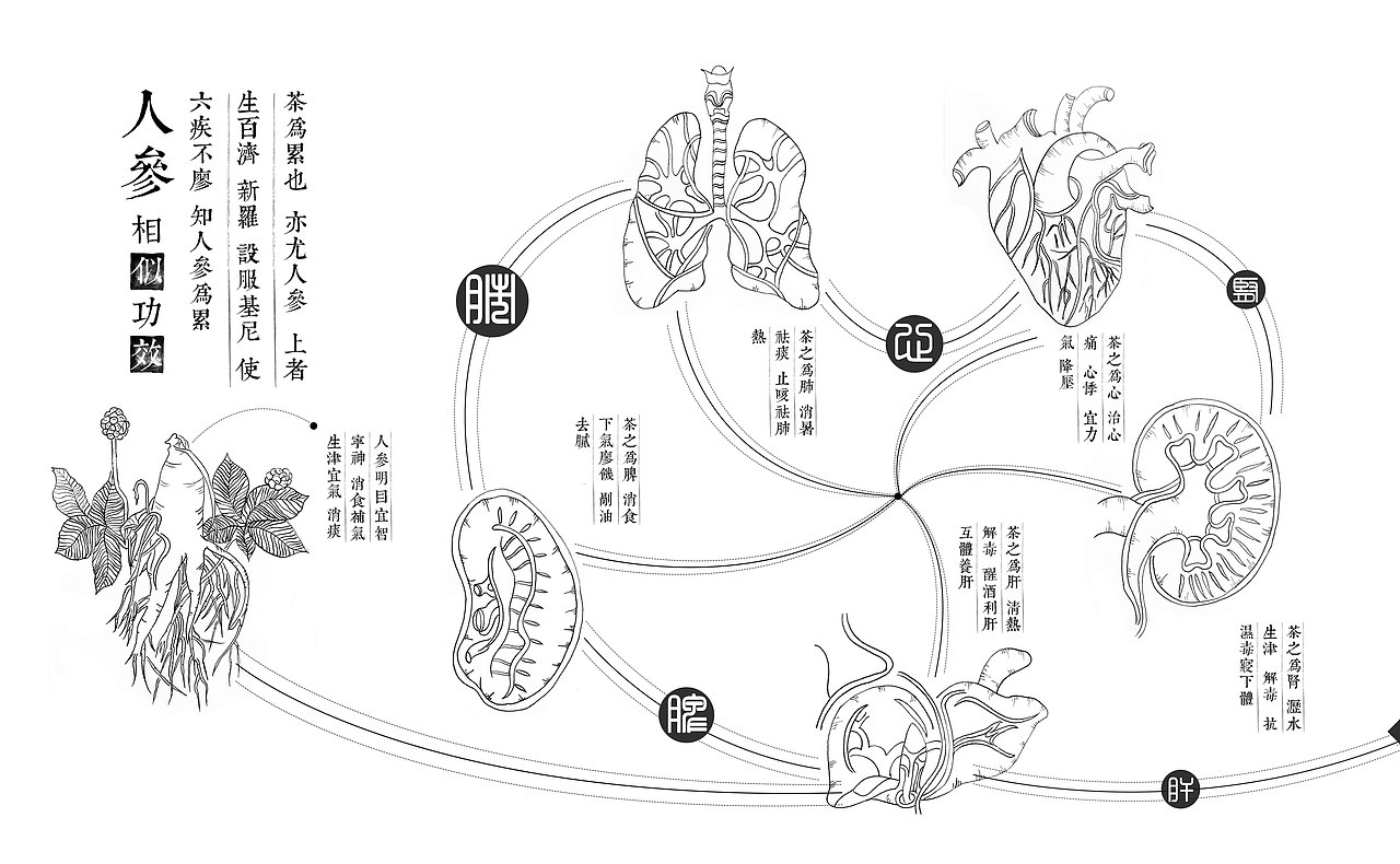 "人于草木中"《茶经》信息可视化设计(图ZNTQ0MDUwMDg=) - 其他平面 - 站酷设计师太阳和麻子原创素材 - 站酷ZCOOL