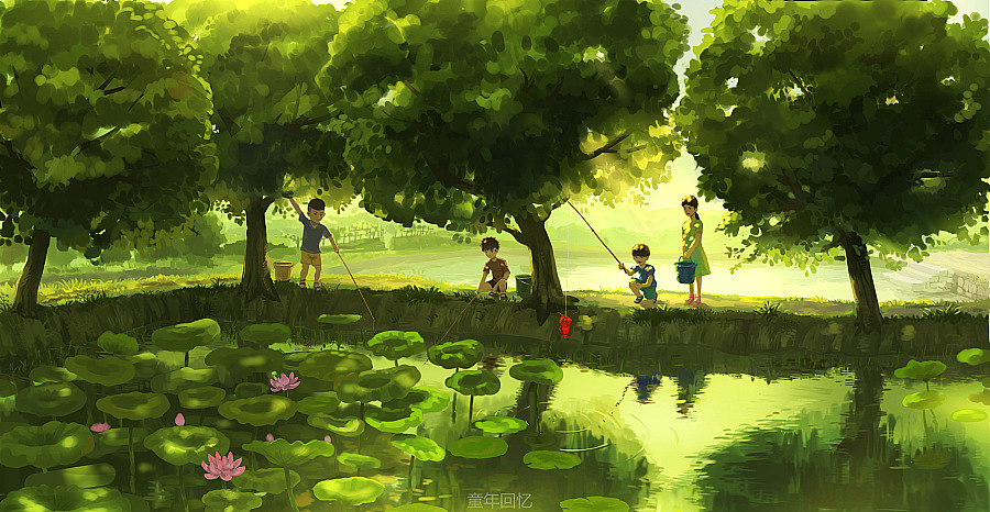 某大神的作品   转载过来   回忆童年   hin有泪点啊