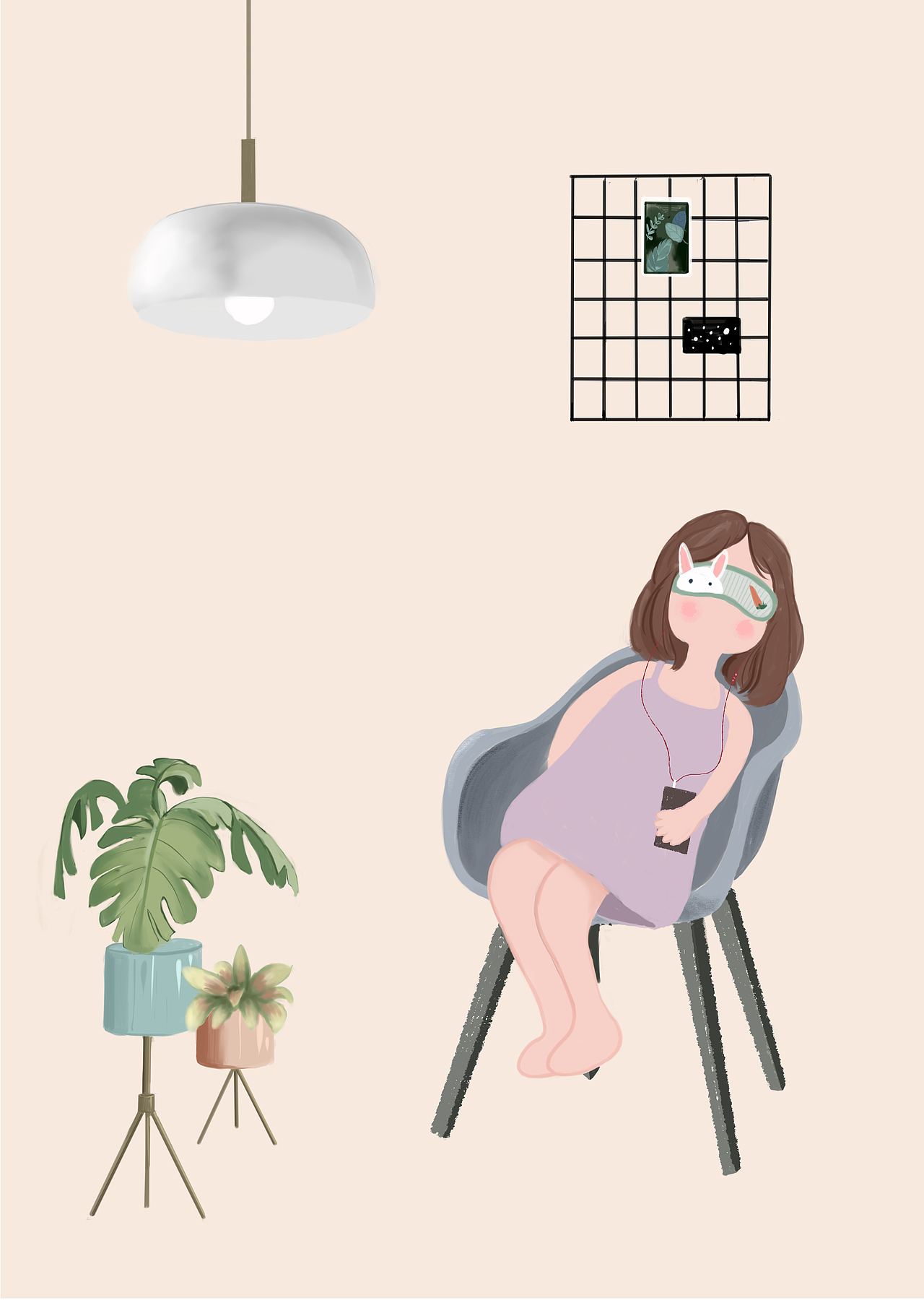 闲下来慢慢待着