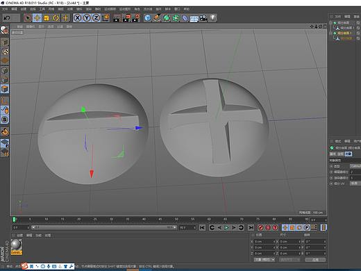 C4D螺丝
