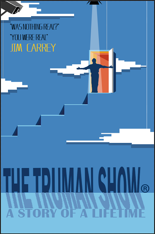 《楚门的世界》电影同人海报