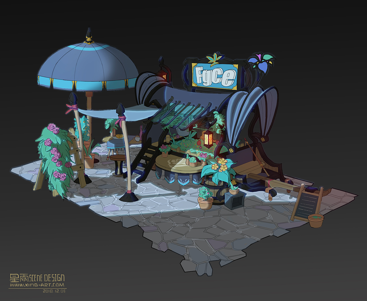 星雨场景班学员设计作业