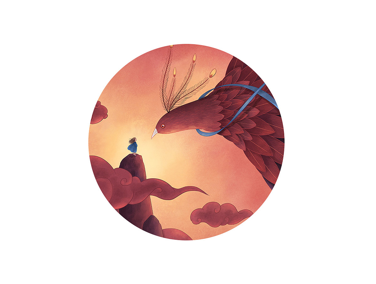 六月插画-遇见系列（图ZMTE4OTUyNDY0） - 创作习作 - 站酷设计师李那那原创素材 - 站酷ZCOOL