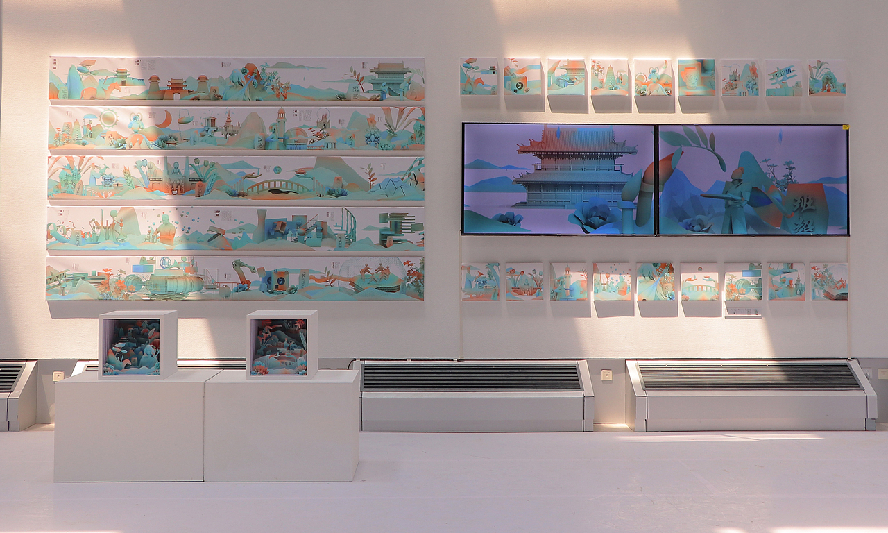 2021｜《丝路·韵》丝绸之路——一带一路本科毕业设计（图ZMjYwNDQ0MjM2） - 动画/影视 - 站酷设计师一条飞鱼原创素材 - 站酷ZCOOL