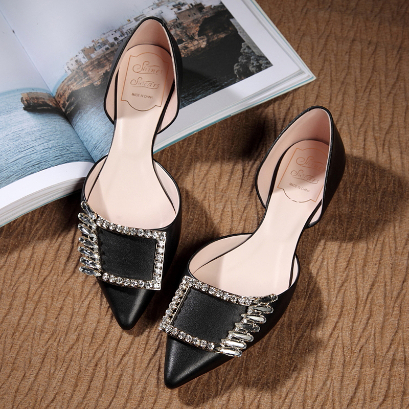 春季女鞋拍摄 时尚休闲单鞋拍照 电商鞋子摄影