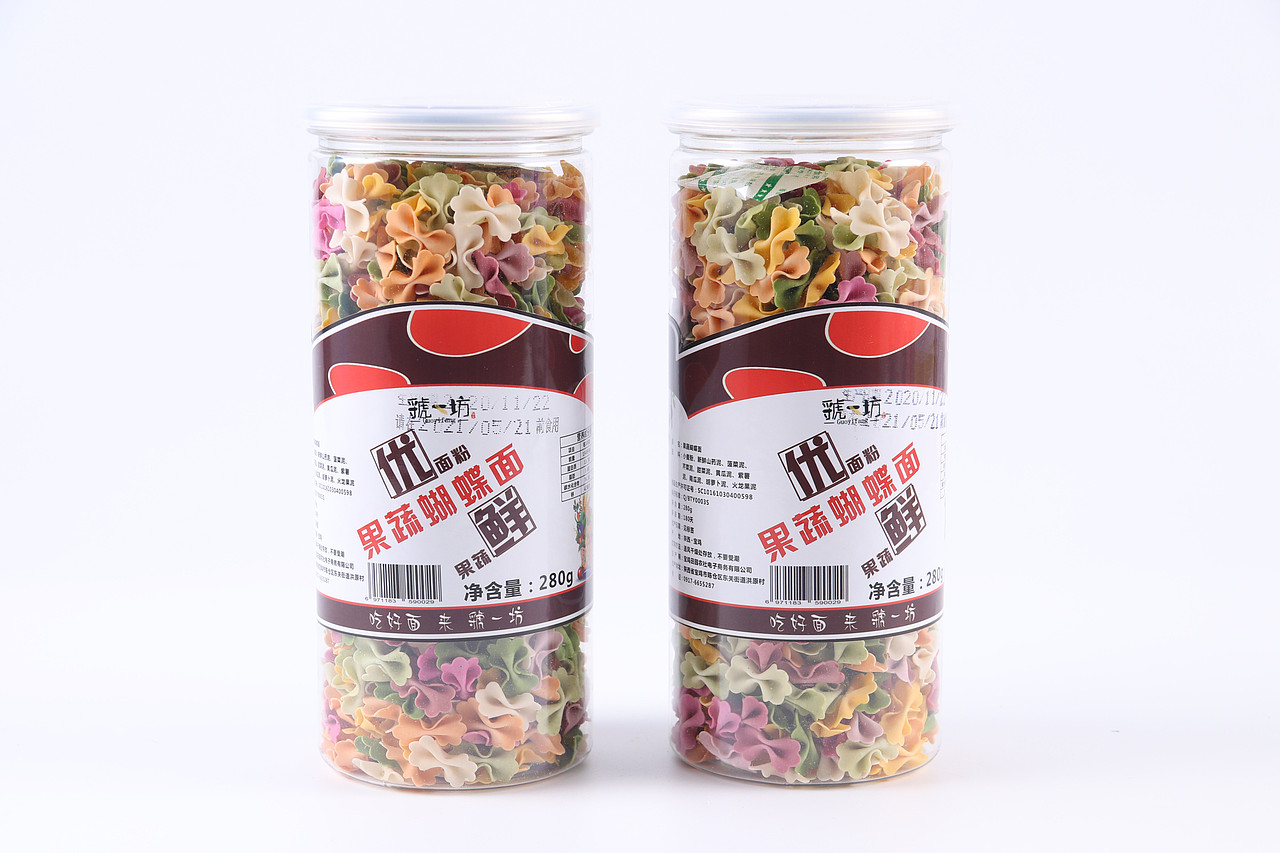 B06粮油米面\C05-米面杂粮\V62彩色蝴蝶面