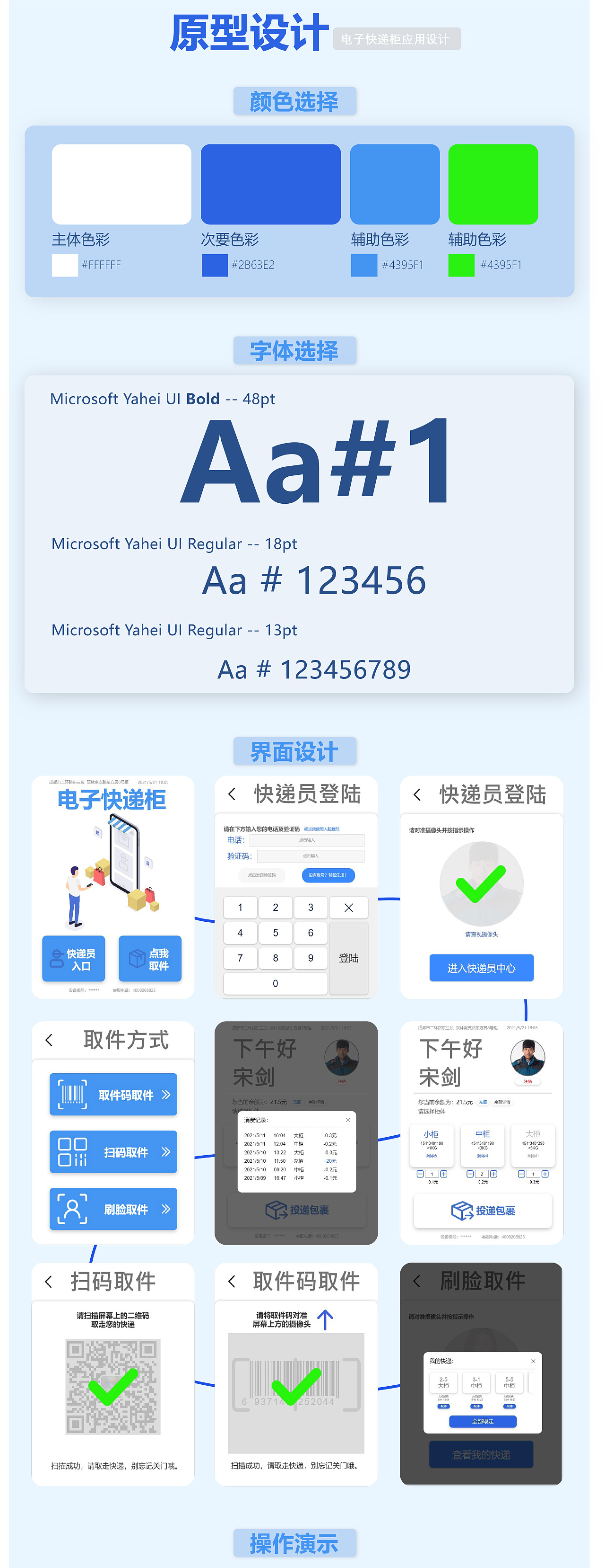 电子快递柜取件程序设计（图ZMjU3NzQ1MjE2） - 交互/UE - 站酷设计师wow吼吼原创素材 - 站酷ZCOOL