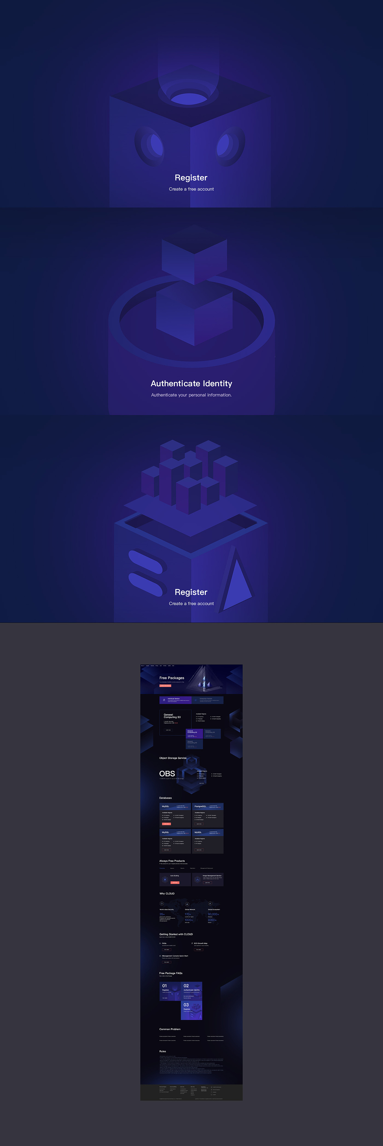 Technology Cloud webdesign（图ZMjA1NDE1NzY0） - 企业官网 - 站酷设计师313号视觉科技原创素材 - 站酷ZCOOL