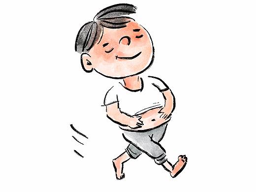 漫画 &gt;  那年 · 那人· 那事 /  中秋的糍粑