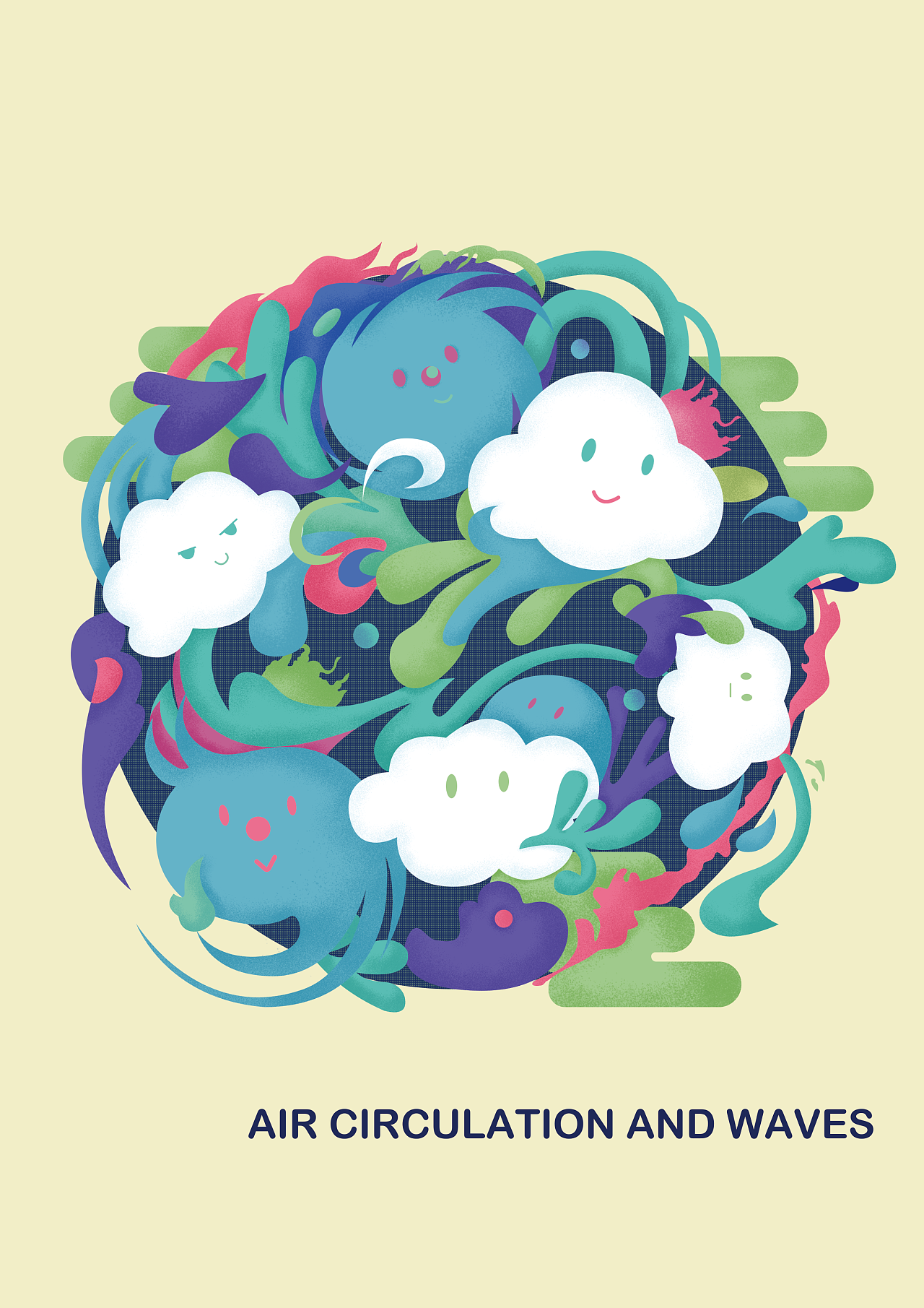 关于气候画的一些图 |插画|插画习作|guazaizai - 原创作品 - 站酷