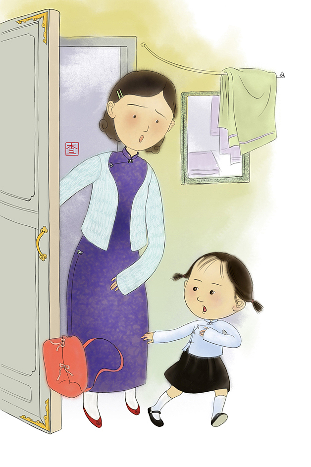 今天我休息（图ZMTg3MTIwNjQ=） - 儿童插画 - 站酷设计师峰峰茶原创素材 - 站酷ZCOOL