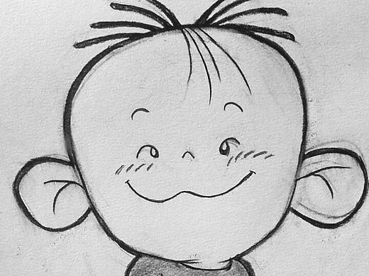 速寫-大耳朵圖圖（個人主頁-ZNTYyMTkxMDQ=） - 動畫片 - 站酷設(shè)計(jì)師清風(fēng)Kinvision原創(chuàng)素材 - 站酷ZCOOL