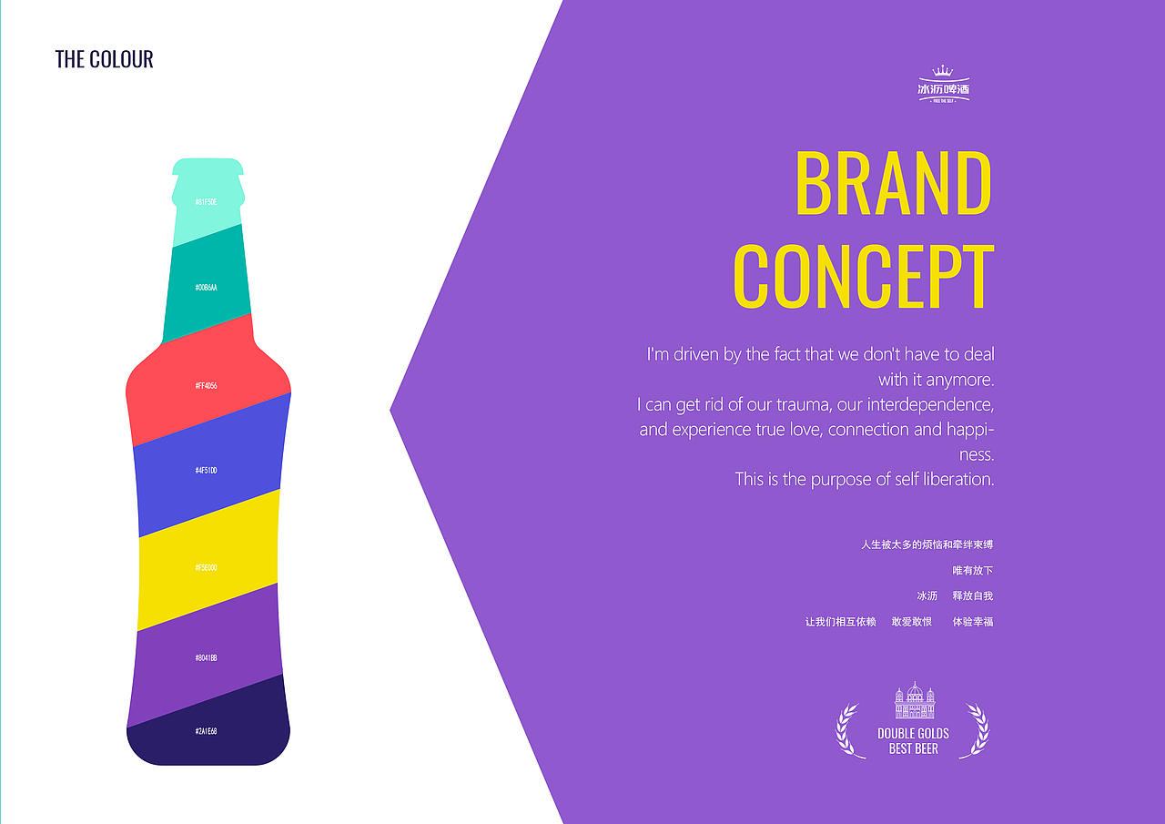 啤酒包装策划设计——冰沥啤酒