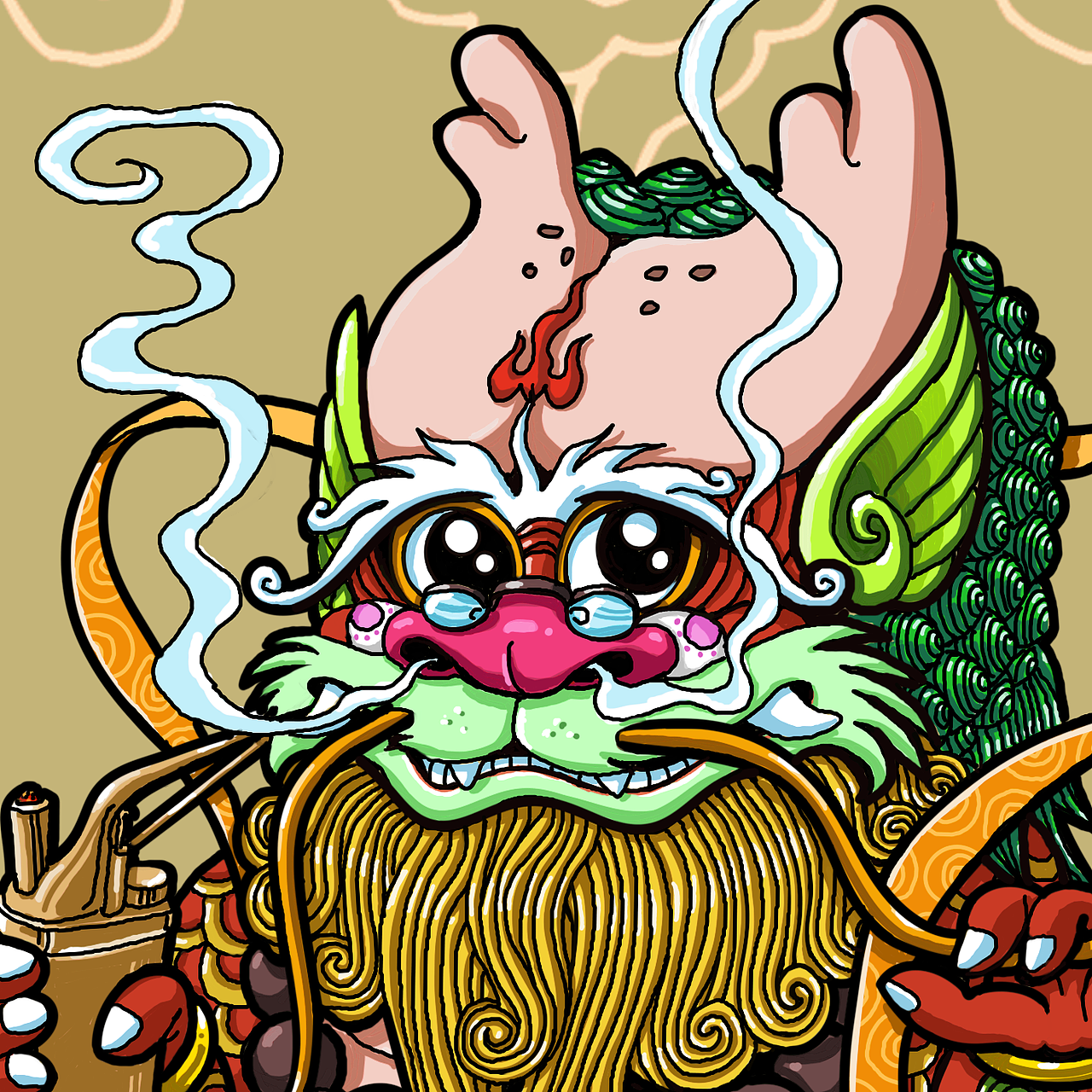 龙生九子之三（图ZMTM5MDY1NjA4） - 创作习作 - 站酷设计师风再起09原创素材 - 站酷ZCOOL