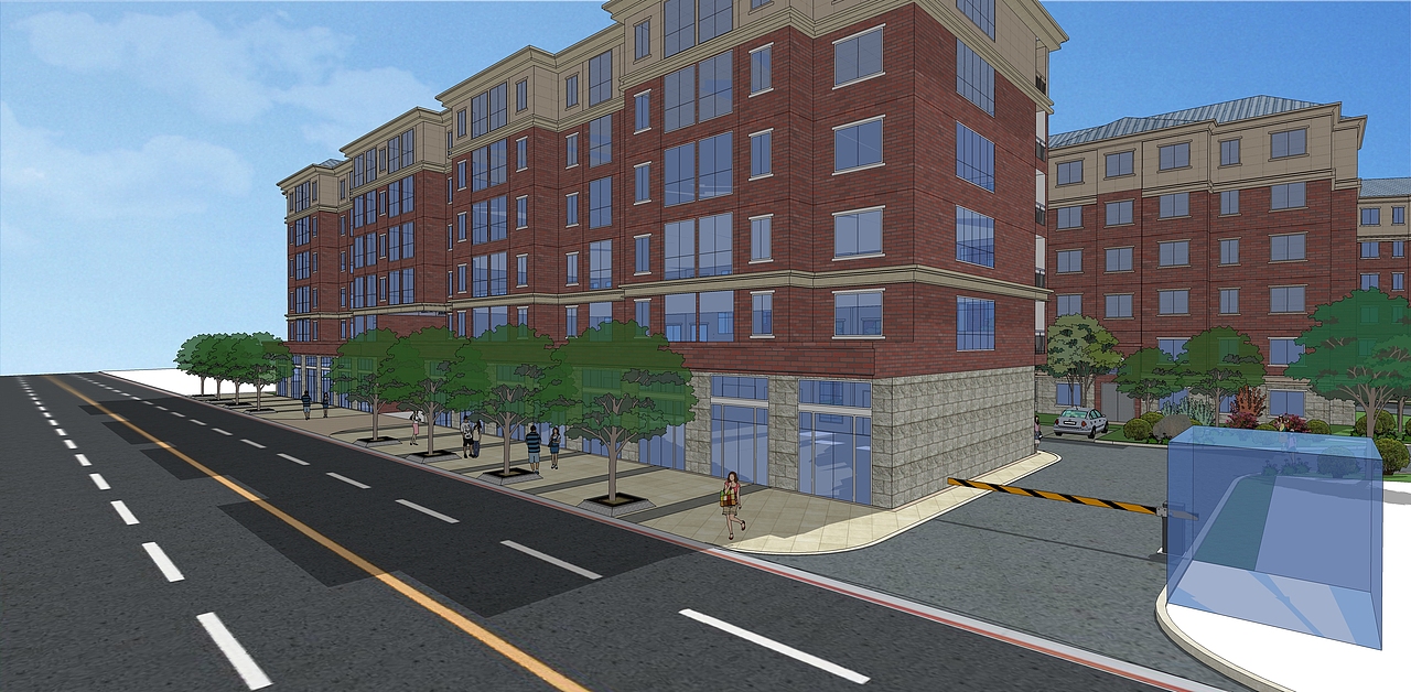 小区（图ZNDY1NjQ3Mjg=） - 景观设计 - 站酷设计师糯米米米原创素材 - 站酷ZCOOL