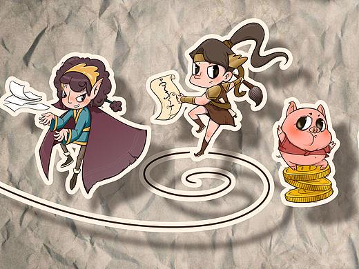 角色设计（团队小人设）（个人主页-ZMzg3NjI5ODg=） - 概念设定 - 站酷设计师不气原创素材 - 站酷ZCOOL