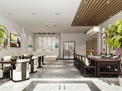 一九九二效果图-工装中医馆