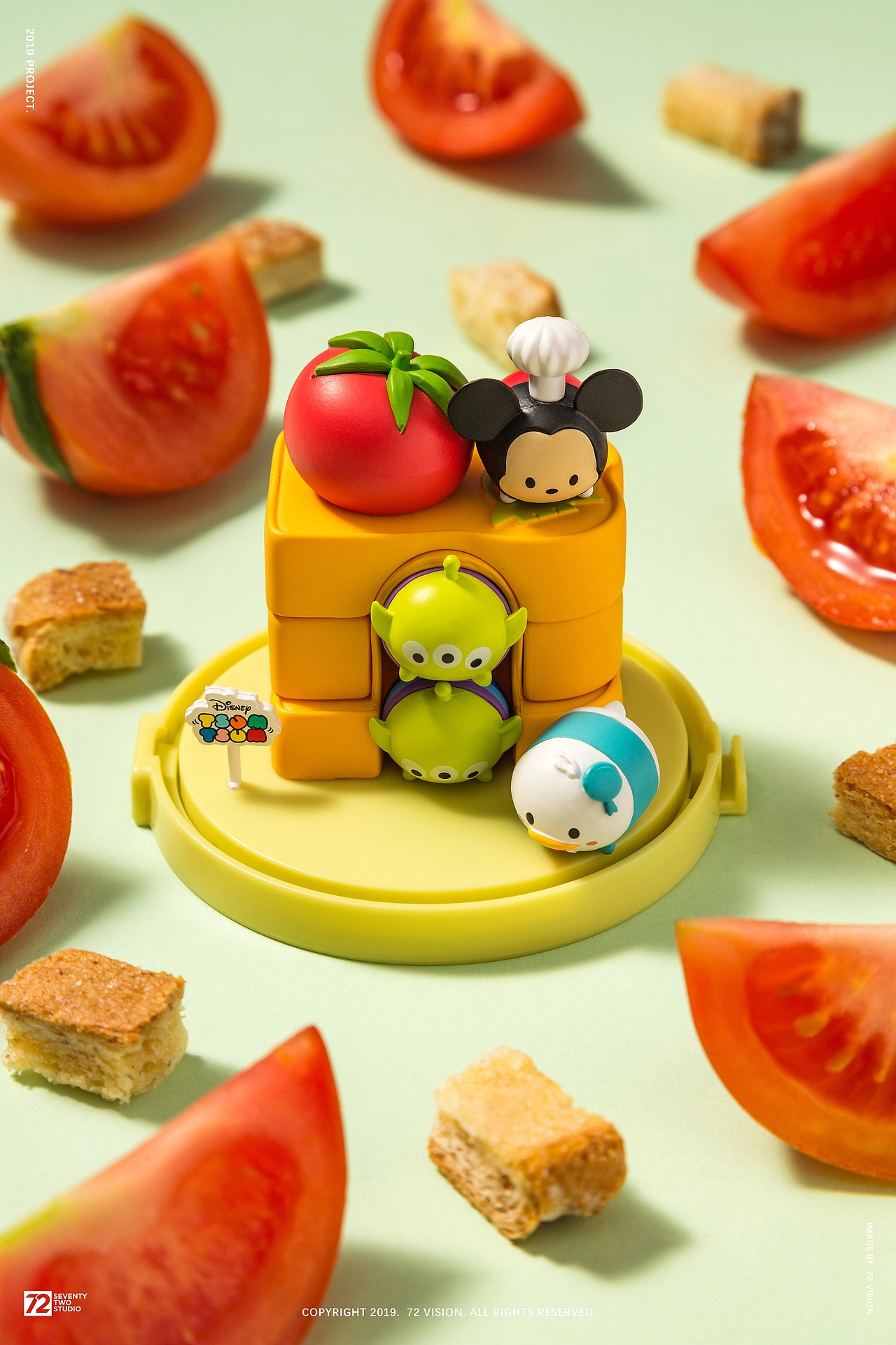 72 VISION | 迪士尼tsum甜品屋盲盒手办（图ZMTkyNzY2NTYw） - 产品摄影 - 站酷设计师72视觉原创素材 - 站酷ZCOOL