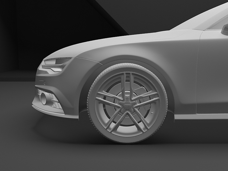 3dsmax&vary奥迪S7建模材质渲染（图ZOTI0NDU1NDQ=） - 机械/交通 - 站酷设计师liuling_2148cn原创素材 - 站酷ZCOOL