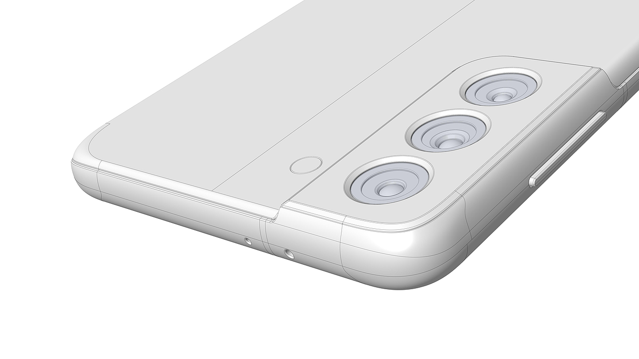 SAMSUNG三星GALAXY S21系列手机3D模型