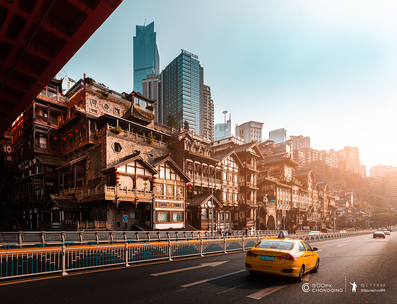 重庆洪崖洞（图ZMTc1MTk5MTI0） - 环境/建筑摄影 - 站酷设计师陈云元原创素材 - 站酷ZCOOL