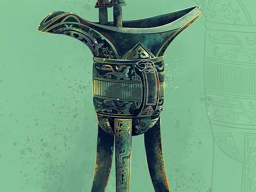 国风线性插画小集