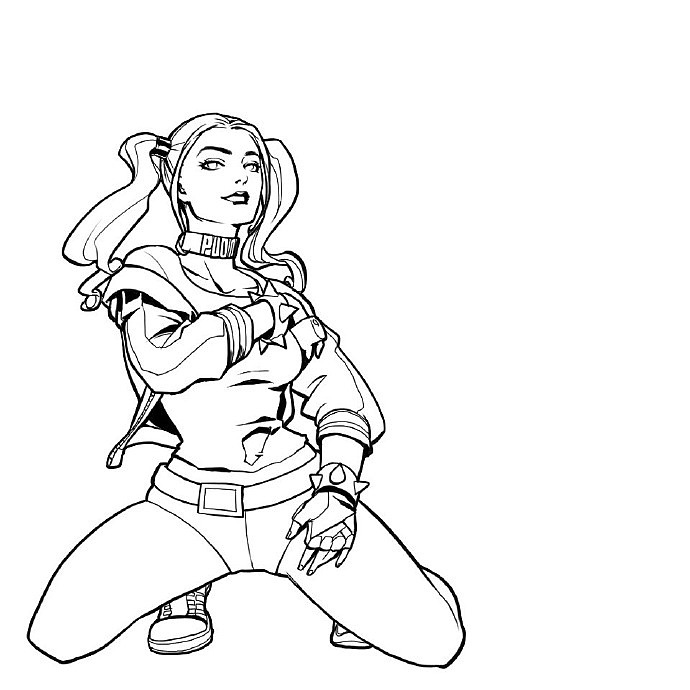 自杀小队--哈莉·奎茵