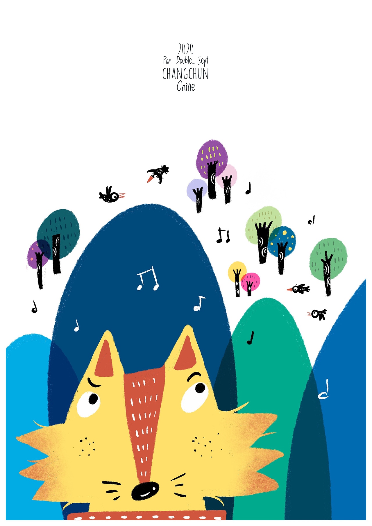 2020年第二季度部分板绘儿童插图案例汇总