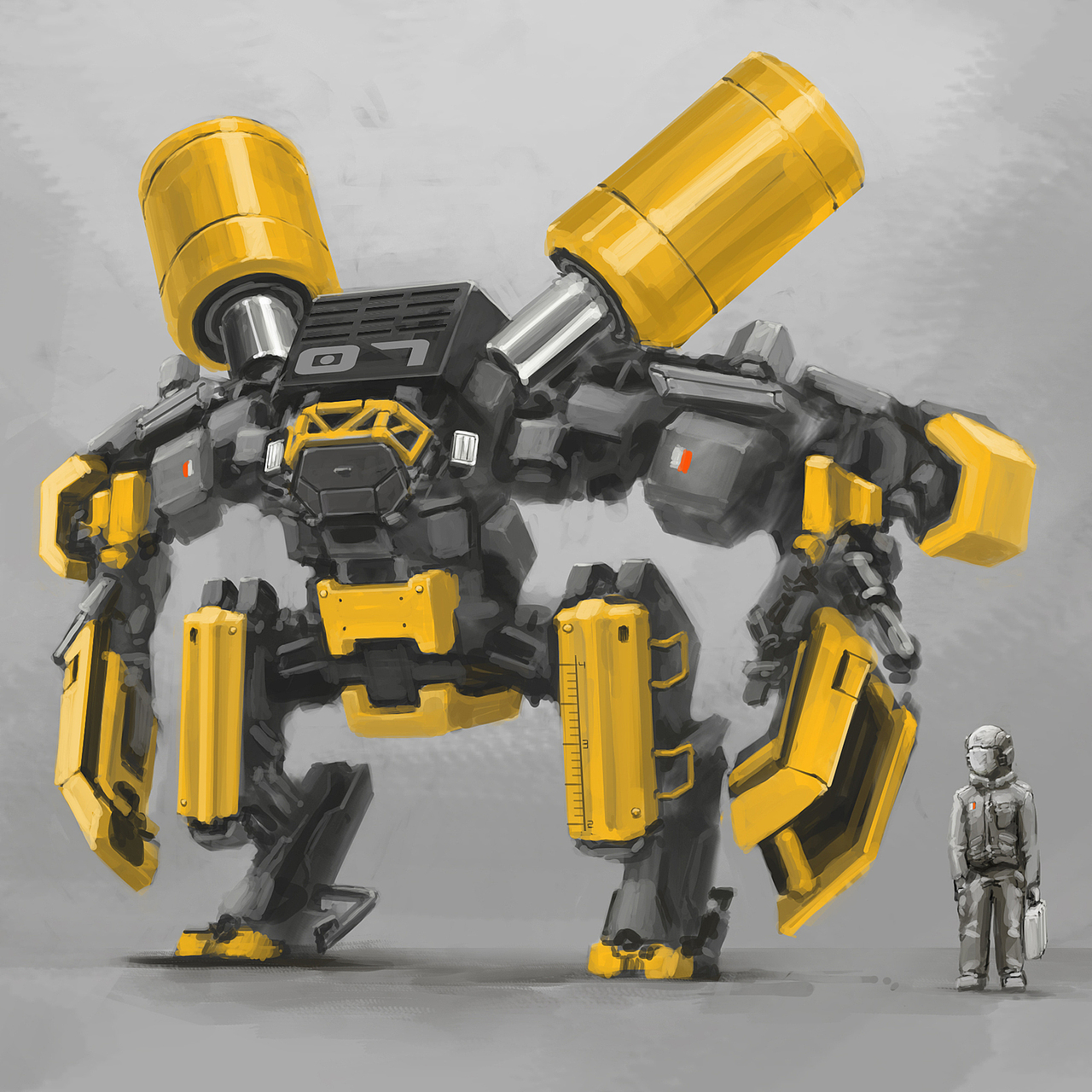 Mech 概念机甲设计 1707 