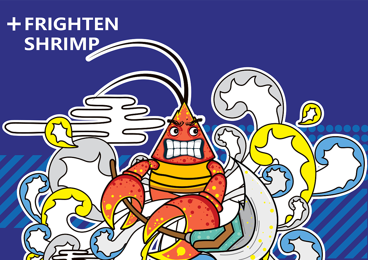 虾一跳餐饮品牌形象设计