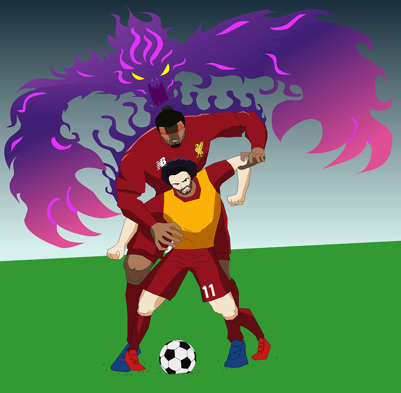 足球系列怪兽范戴克