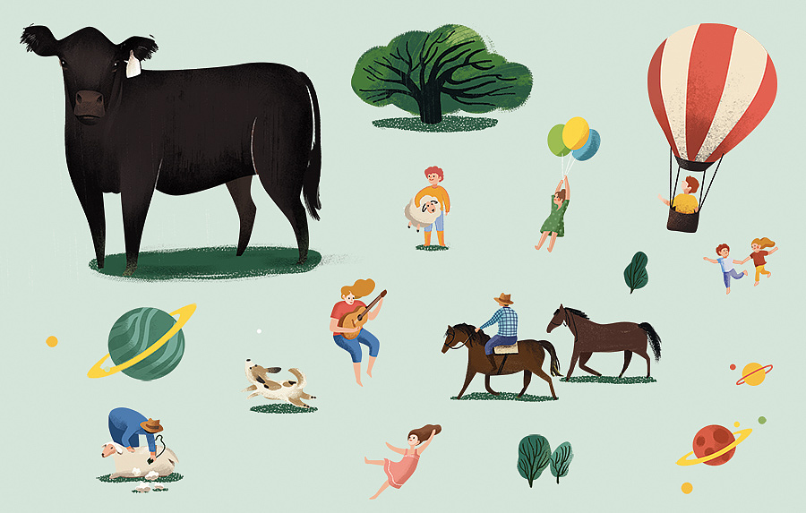 随箱子附送的贴纸