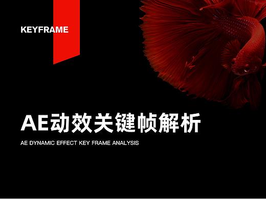 AE动效关键帧解析