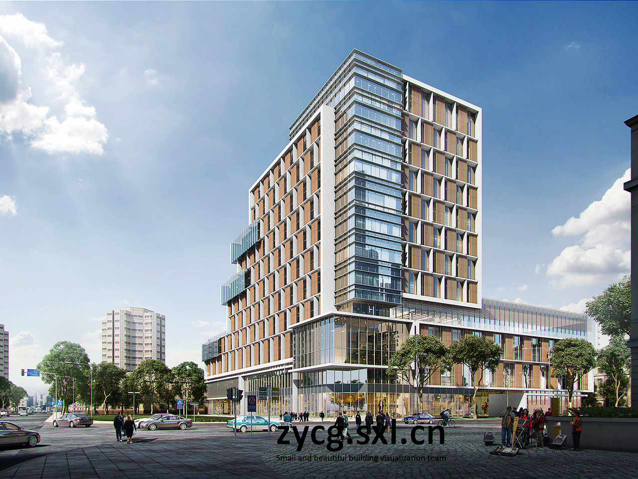 写实丨实景合成（图ZMTY0NDI1MzY0） - 建筑/空间 - 站酷设计师ZYCG原创素材 - 站酷ZCOOL