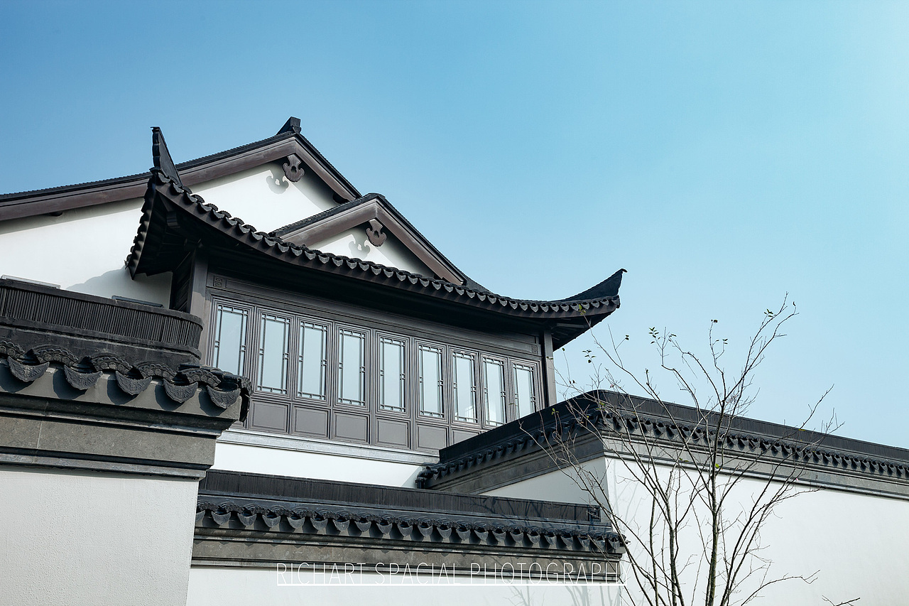 园林古建拍摄 | 西溪云庐中式排屋