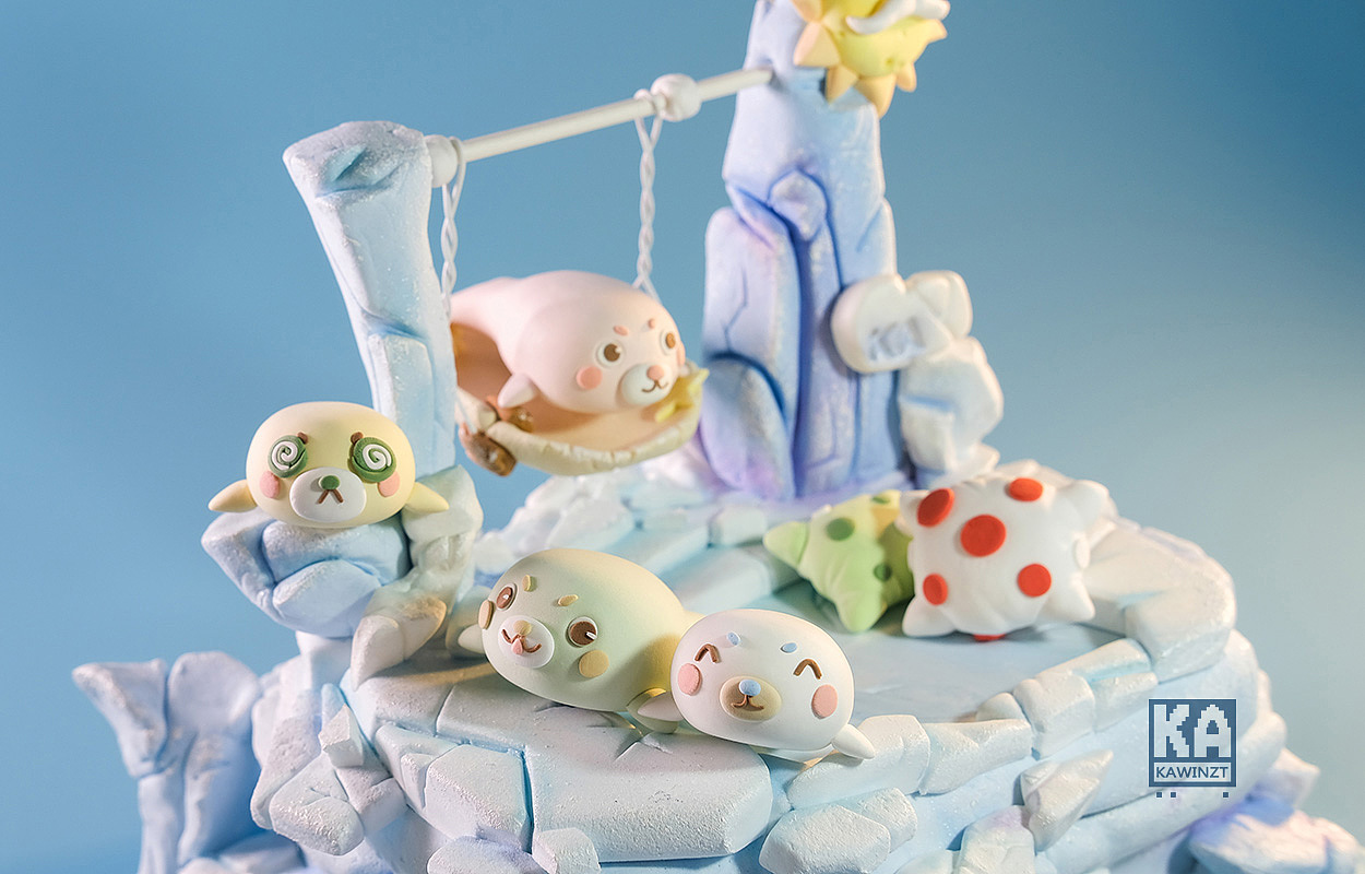 【粘土手作】海豹叠叠乐园