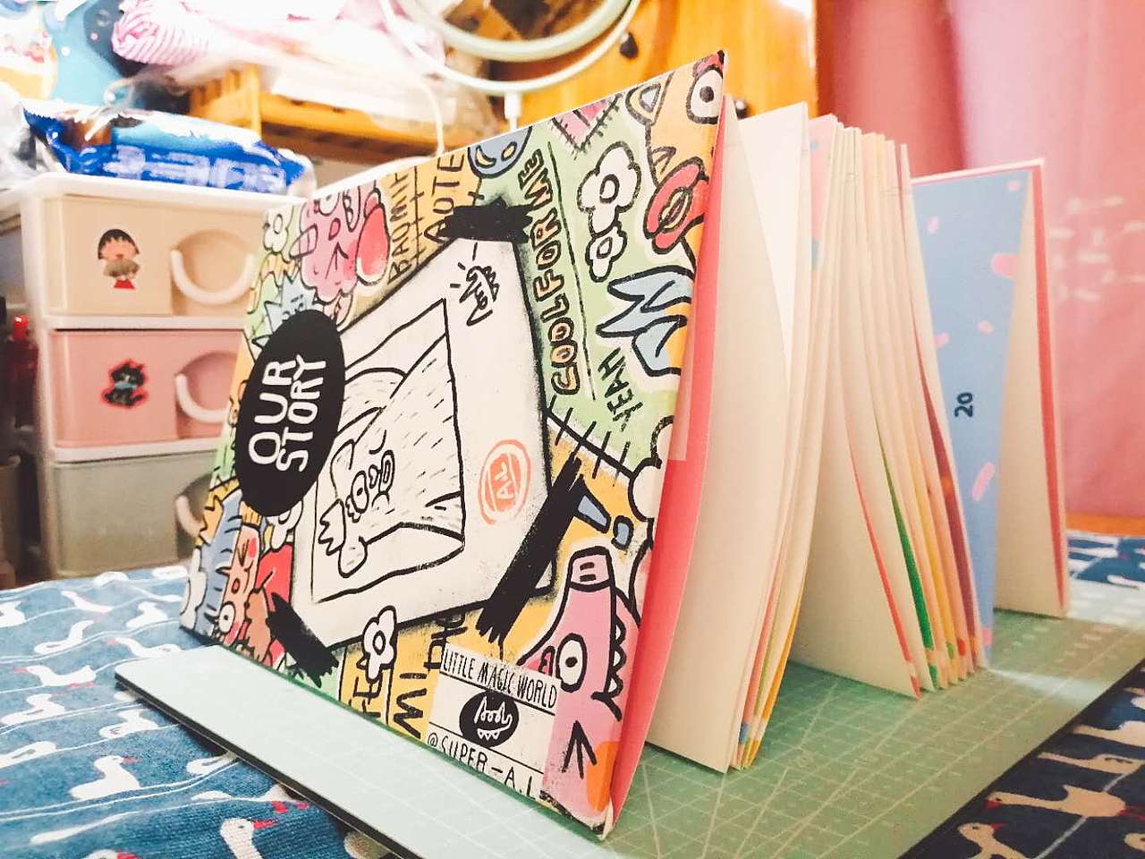 做一本书-OUR STERY（图ZMTY5MDk1MDY0） - 书籍/画册 - 站酷设计师无敌战斗A原创素材 - 站酷ZCOOL